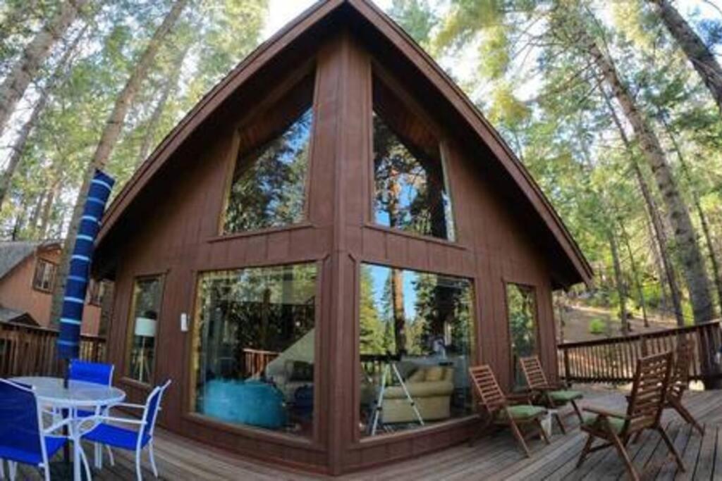 Pinecrest A-Frame Family Fun Near Dodge Ridge Villa Long Barn Exterior foto